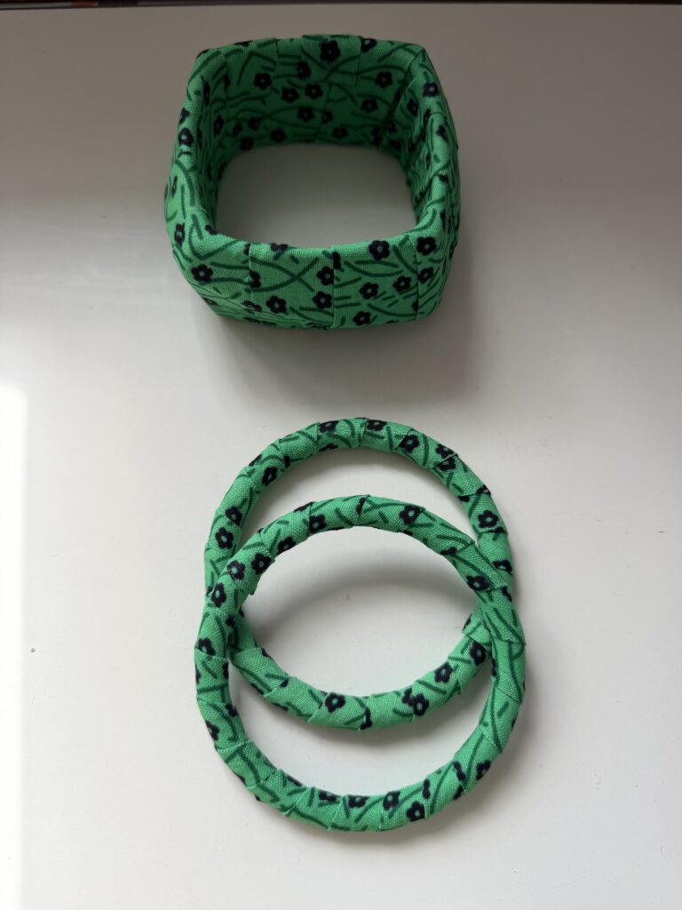 Green African Print Headband, Bangle & Earring Set