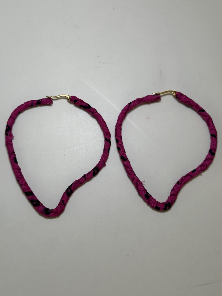Multicolour African Print Headband, Bangle & Earring Set